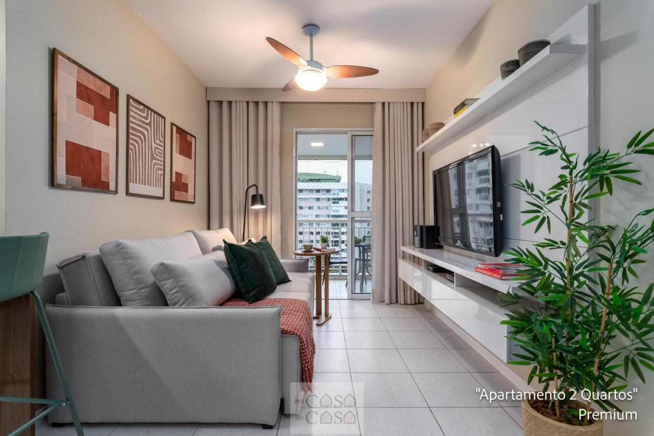 2 Quartos Com Varanda A 300M Riocentro Wi-Fi 120Mbps E Cozinha Completa - Condominio Com Piscina, Estacionamento, Portaria 24H E Parquinho Infantil - Apartamento Indicado Para Grupos, Hospedes A Trabalho E Criancas Rio de Janeiro Exterior foto