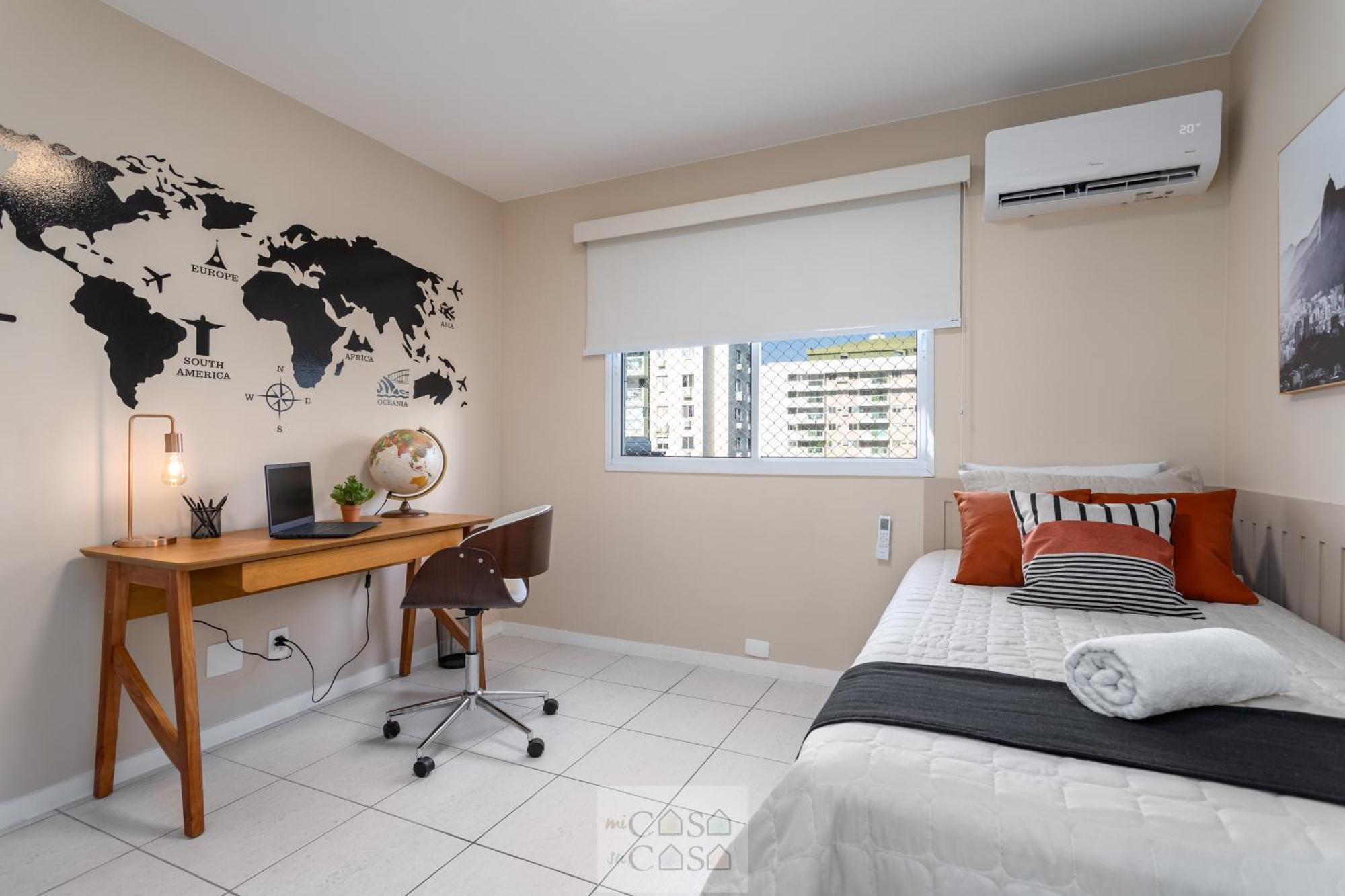 2 Quartos Com Varanda A 300M Riocentro Wi-Fi 120Mbps E Cozinha Completa - Condominio Com Piscina, Estacionamento, Portaria 24H E Parquinho Infantil - Apartamento Indicado Para Grupos, Hospedes A Trabalho E Criancas Rio de Janeiro Zimmer foto