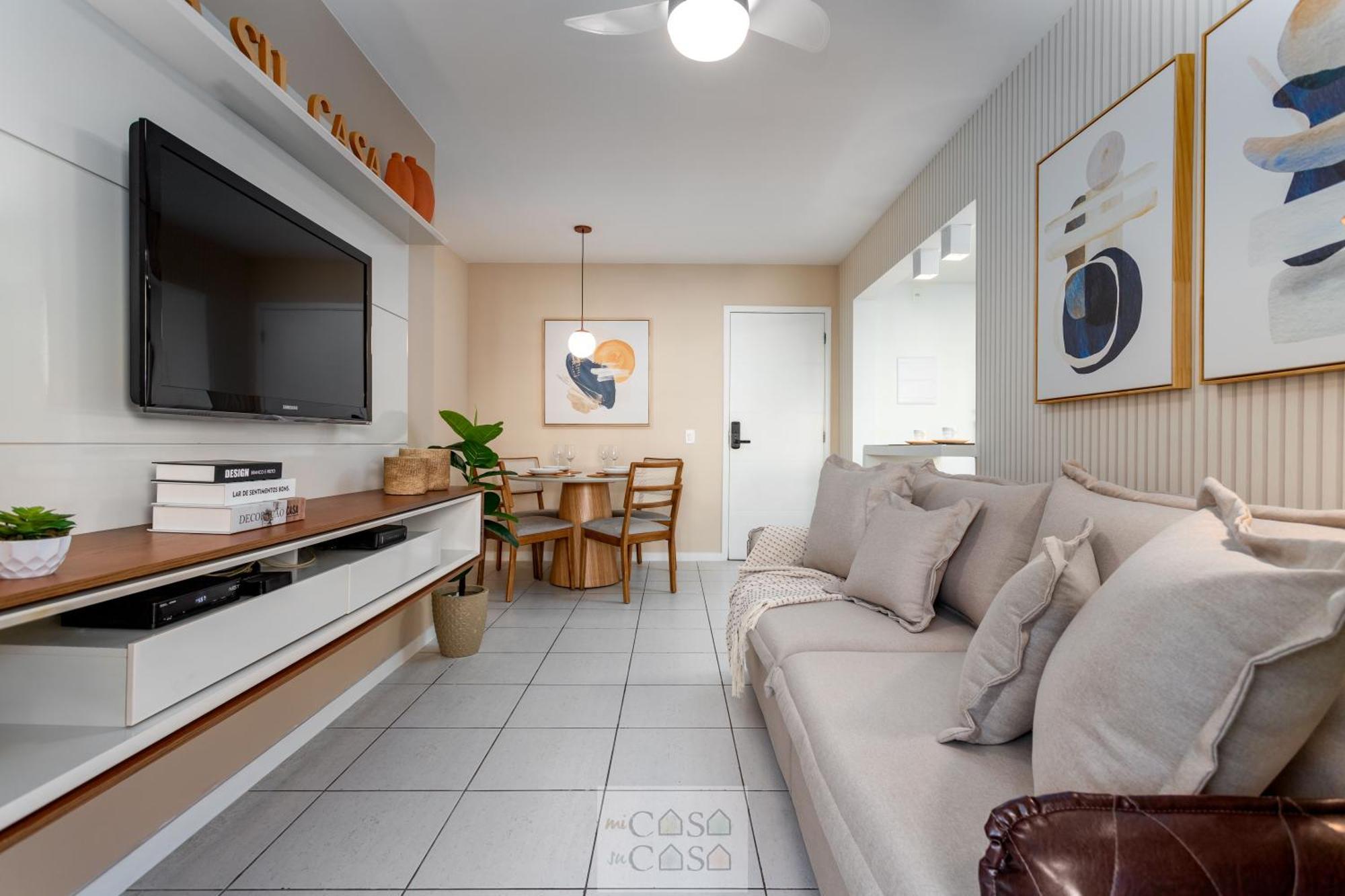 2 Quartos Com Varanda A 300M Riocentro Wi-Fi 120Mbps E Cozinha Completa - Condominio Com Piscina, Estacionamento, Portaria 24H E Parquinho Infantil - Apartamento Indicado Para Grupos, Hospedes A Trabalho E Criancas Rio de Janeiro Zimmer foto