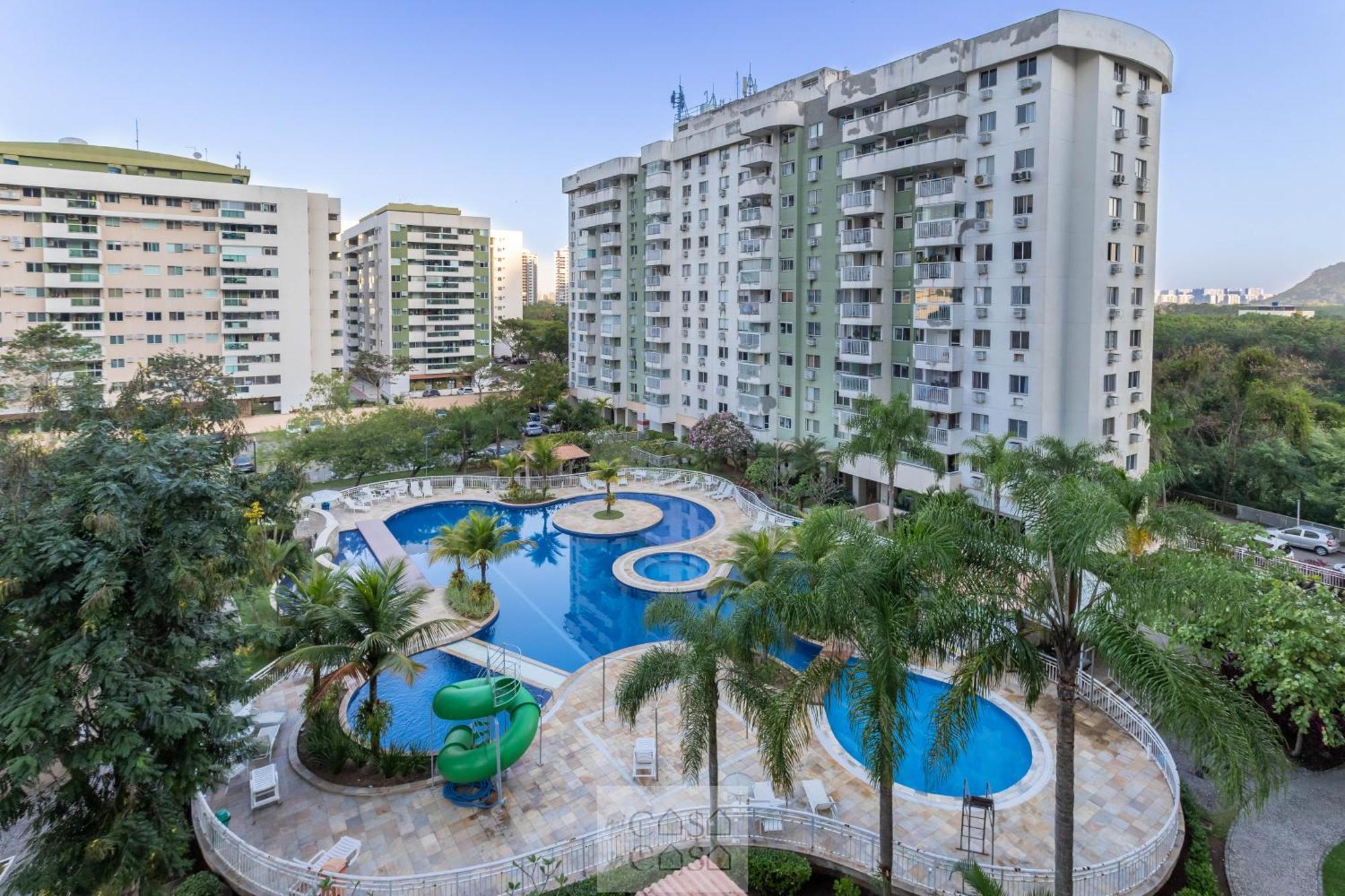 2 Quartos Com Varanda A 300M Riocentro Wi-Fi 120Mbps E Cozinha Completa - Condominio Com Piscina, Estacionamento, Portaria 24H E Parquinho Infantil - Apartamento Indicado Para Grupos, Hospedes A Trabalho E Criancas Rio de Janeiro Exterior foto